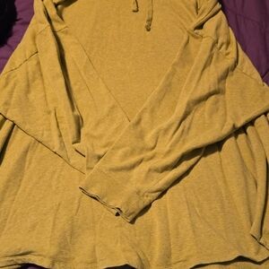 Torrid Mustard Long Sleeve Hoodie